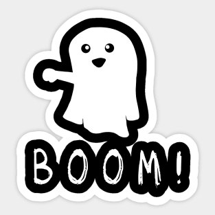 Ghost Boom! Sticker